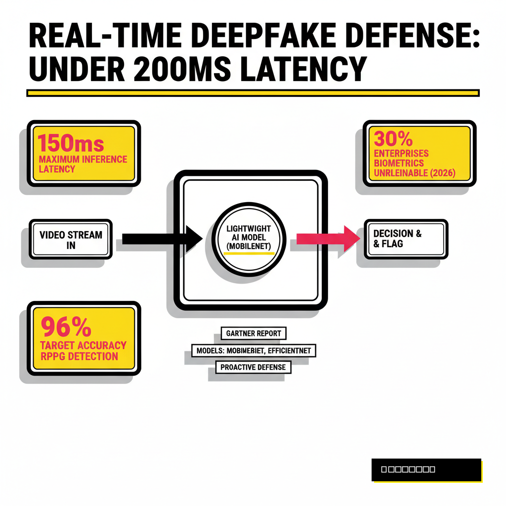 A transparent digital shield overlaying a corporate video conference interface with data streams