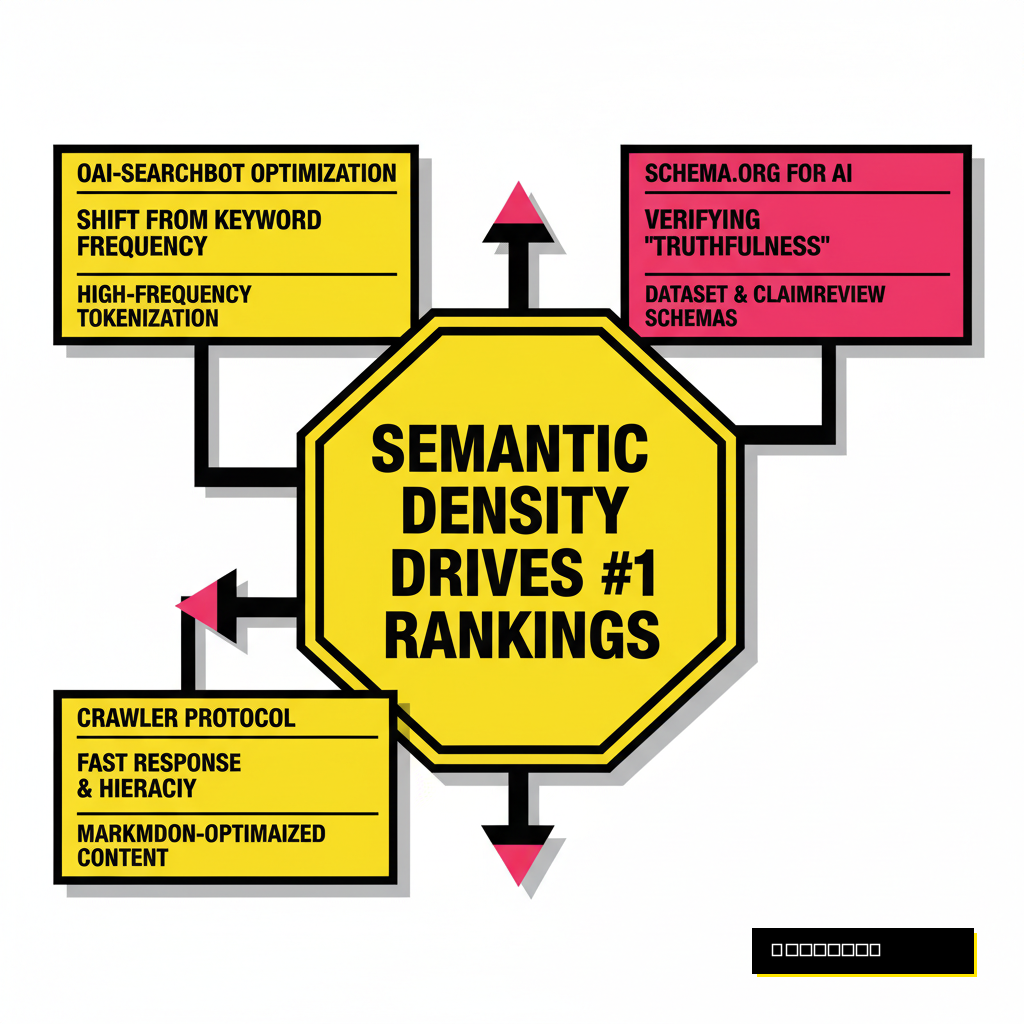 A conceptual layout of a multimodal search result featuring text, video, and a 3D model